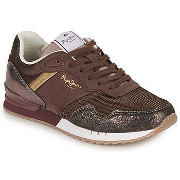 LONDON SMART W  women's Shoes (Trainers) in Brown