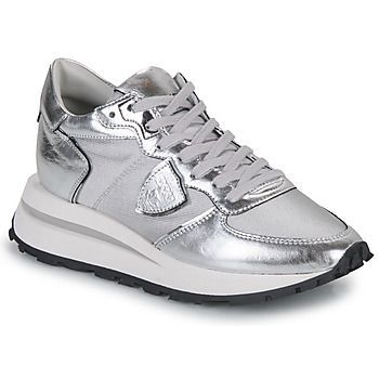 TROPEZ HAUTE LOW WOMAN  women's Shoes (Trainers) in Silver