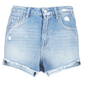 PABLE  women's Shorts in Blue