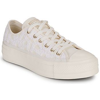CHUCK TAYLOR ALL STAR LIFT-WHITE/EGRET/EGRET  women's Shoes (Trainers) in White