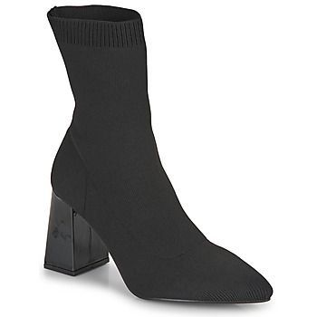 NEW04  women's Low Ankle Boots in Black