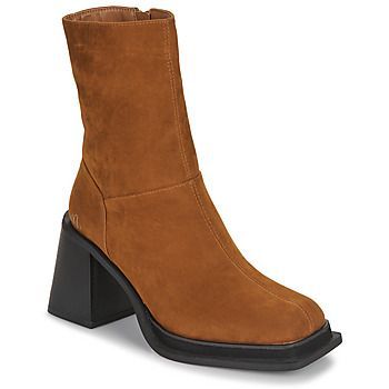 NEW05  women's Low Ankle Boots in Brown
