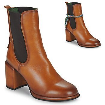 ANILEX  women's Mid Boots in Brown