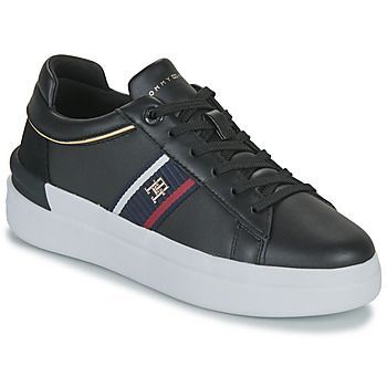 CORP WEBBING COURT SNEAKER  women's Shoes (Trainers) in Black