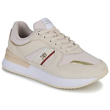 CORP WEBBING RUNNER GOLD  women's Shoes (Trainers) in Beige