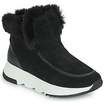 FALENA  women's Mid Boots in Black. Sizes available:3,4,5,6,7,7.5