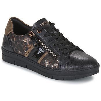 D5827-01  women's Shoes (Trainers) in Black