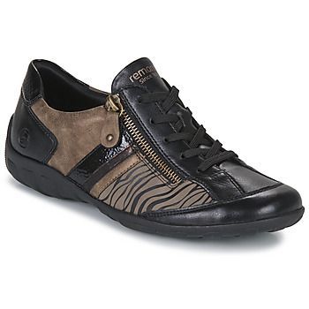 R3407  women's Shoes (Trainers) in Black