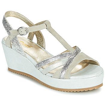 ESNOU  women's Sandals in White. Sizes available:3.5,4,5,6,6.5,7.5