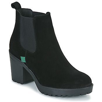 SOLANGE  women's Mid Boots in Black