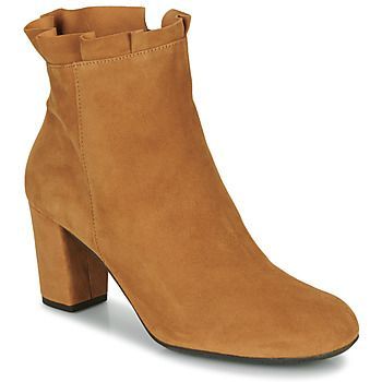 GEMINA  women's Low Ankle Boots in Brown