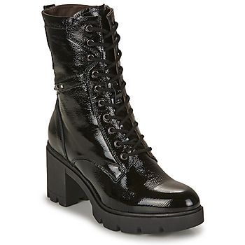 AURORA  women's Low Ankle Boots in Black