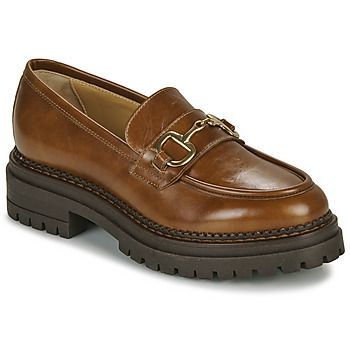 CATANIA  women's Loafers / Casual Shoes in Brown