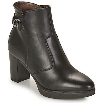 LESINA  women's Low Ankle Boots in Black