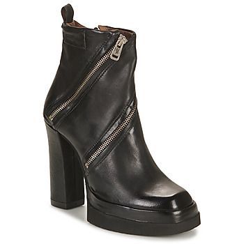 VIVENT ZIP  women's Low Ankle Boots in Black