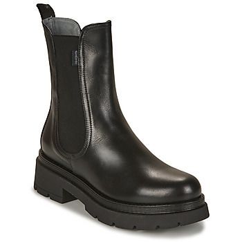 SOLANA  women's Mid Boots in Black