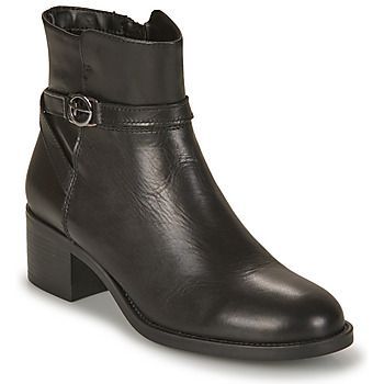 25017-001  women's Low Ankle Boots in Black