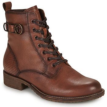 25262-305  women's Mid Boots in Brown