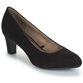 LETICIA  women's Court Shoes in Black. Sizes available:3.5,4,6,6.5