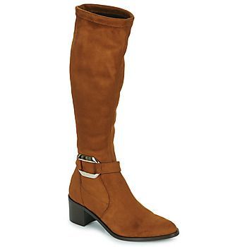 LEONOR  women's High Boots in Brown