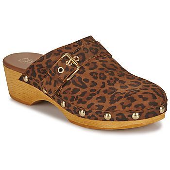 PAQUITA  women's Clogs (Shoes) in Brown