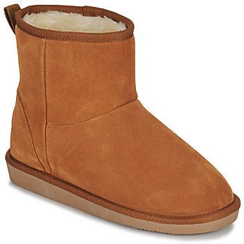 CHILLOU  women's Mid Boots in Brown