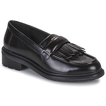 D WALK PLEASURE  women's Loafers / Casual Shoes in Black