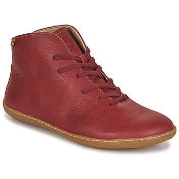 EL VIAJERO  women's Mid Boots in Bordeaux