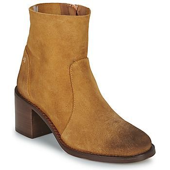 BENITA  women's Low Ankle Boots in Brown