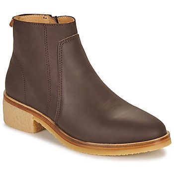 IRATI  women's Low Ankle Boots in Brown