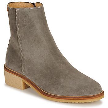 IRATI  women's Low Ankle Boots in Grey