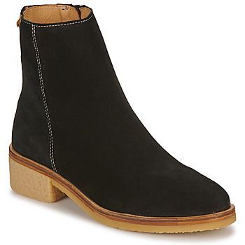 IRATI  women's Low Ankle Boots in Black