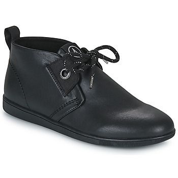 STONE MID CUT  women's Shoes (High-top Trainers) in Black
