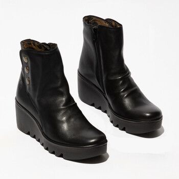 BROM  women's Mid Boots in Black