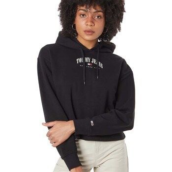 Tommy Jeans Hoodie  women's Sweatshirt in Black