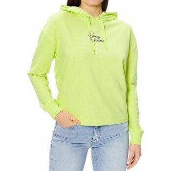 Tommy Jeans Hoodie  women's Sweatshirt in Green