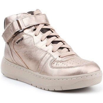 D Nimat  women's Shoes (High-top Trainers) in Gold