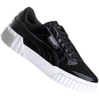 Cali Patent JR  women's Shoes (Trainers) in Black