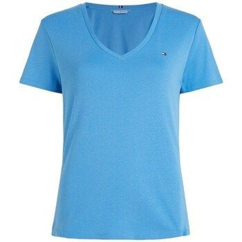 WW0WW37873C19  women's T shirt in Blue