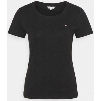 XW0XW00980017  women's T shirt in Black
