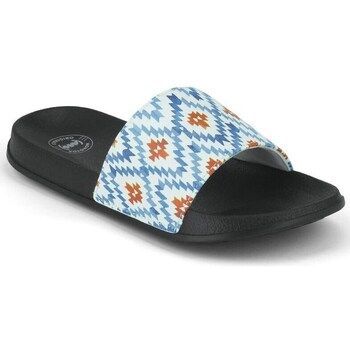 MX22332  women's Flip flops / Sandals (Shoes) in multicolour