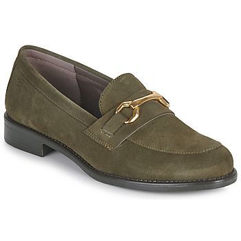 MAGALI  women's Loafers / Casual Shoes in Kaki