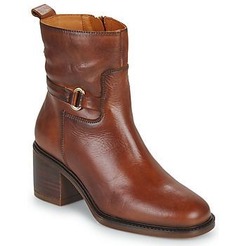 HUESCA W8X  women's Low Ankle Boots in Brown