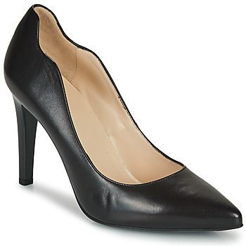 BASTI  women's Court Shoes in Black. Sizes available:3.5,4,5,6,7.5,2.5