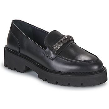 FACILE  women's Loafers / Casual Shoes in Black