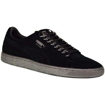 Suede Classic X Chain  women's Shoes (Trainers) in Black