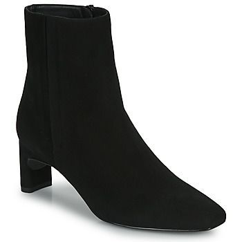 LISTER  women's Low Ankle Boots in Black