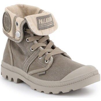 Baggy  women's Shoes (High-top Trainers) in Beige
