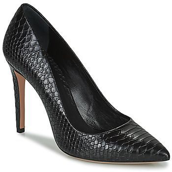 BELOUNA  women's Court Shoes in Black. Sizes available:3.5,4,5,5.5,6.5,7