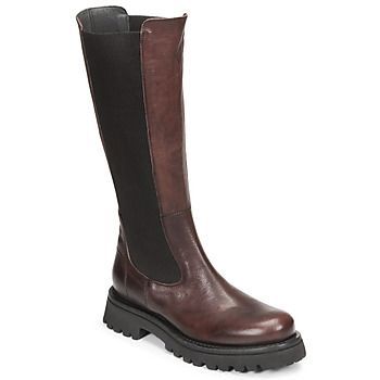 women's High Boots in Brown
